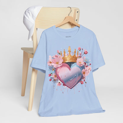 Natural Cotton Tee Shirt - Love story Collection Printify