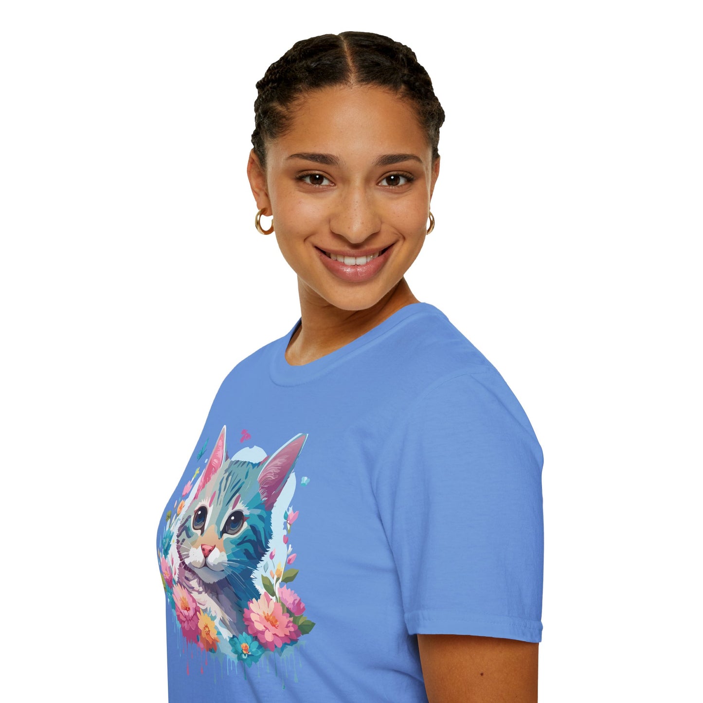 Cat Shirt, Shirt with Cat, Cats Tee, Kitten Tee