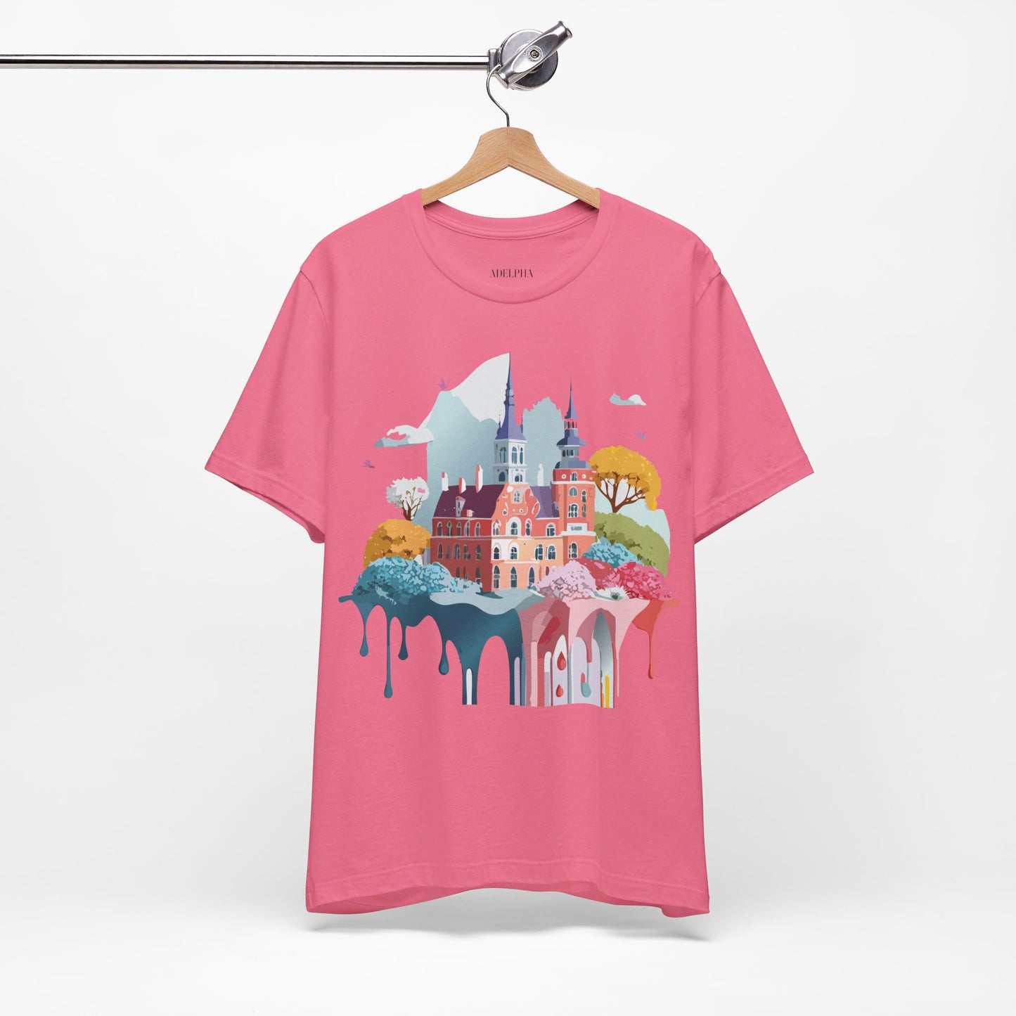 Natural Cotton Tee Shirt - Beautiful Places Collection - Warnemünde and Rostock - Germany