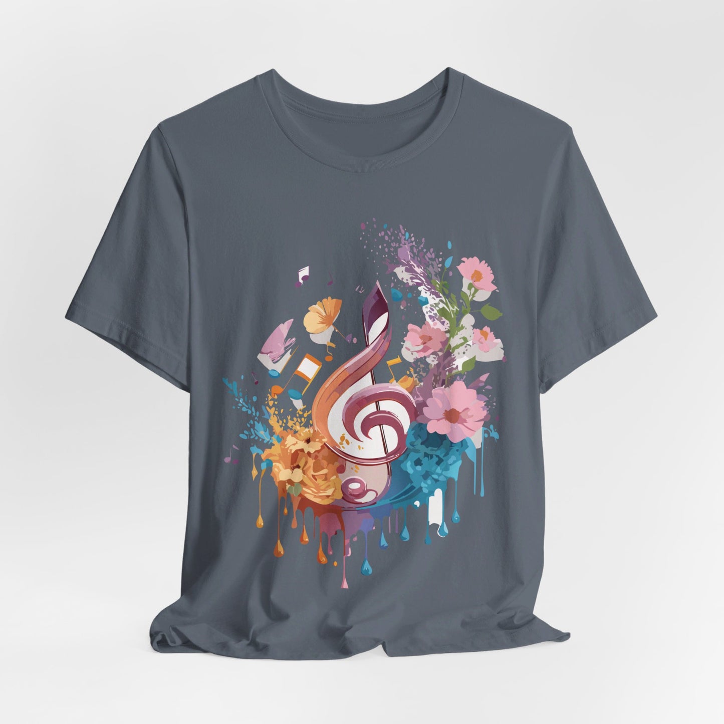 T-shirt en coton naturel - Collection Musique