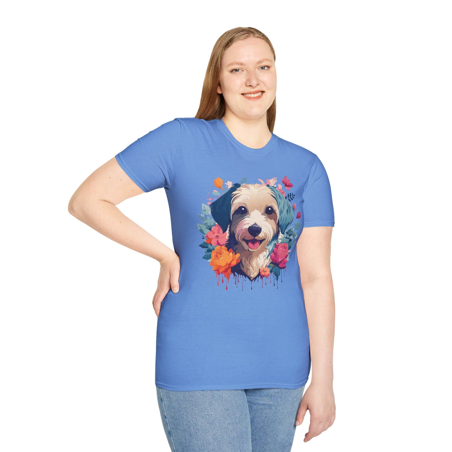 Dog Shirt, Shirt with Dog, Animal Tee, Shirt with Animals