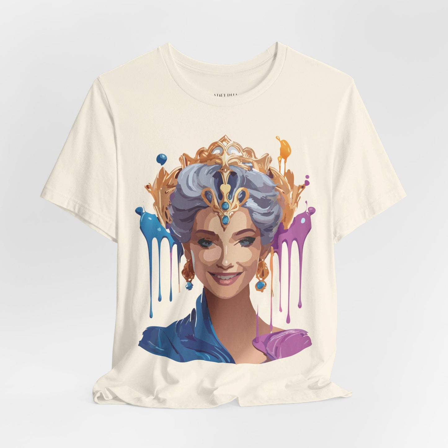 Natural Cotton Tee Shirt - Queen Collection