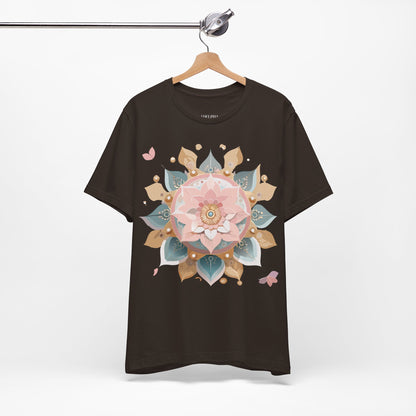 Natural Cotton Tee Shirt - Medallion Collection Printify