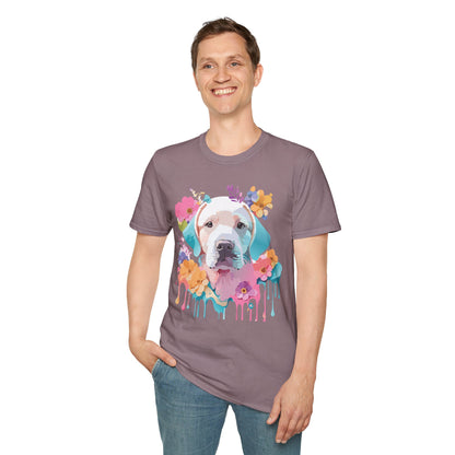 Dog Shirt Unisex Animal Tee Softstyle Gildan 64000 Short Sleeve Tee