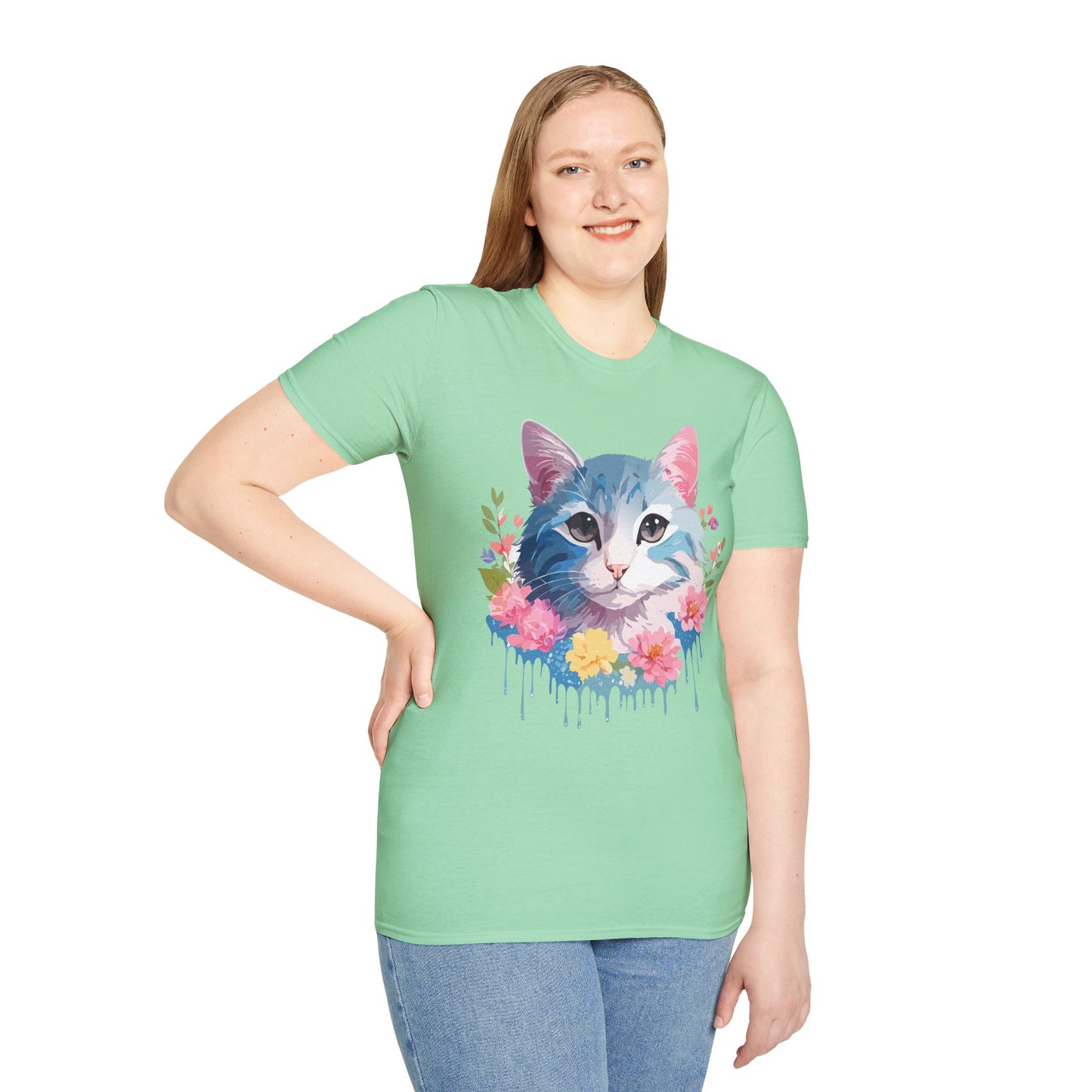 Cat Shirt, Shirt with Cat, Cats Tee, Kitten Tee