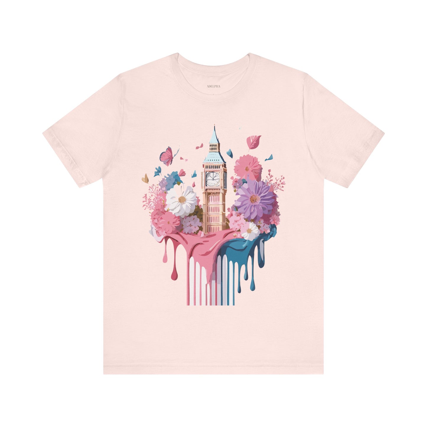 Natural Cotton Tee Shirt - Beautiful Places Collection - London