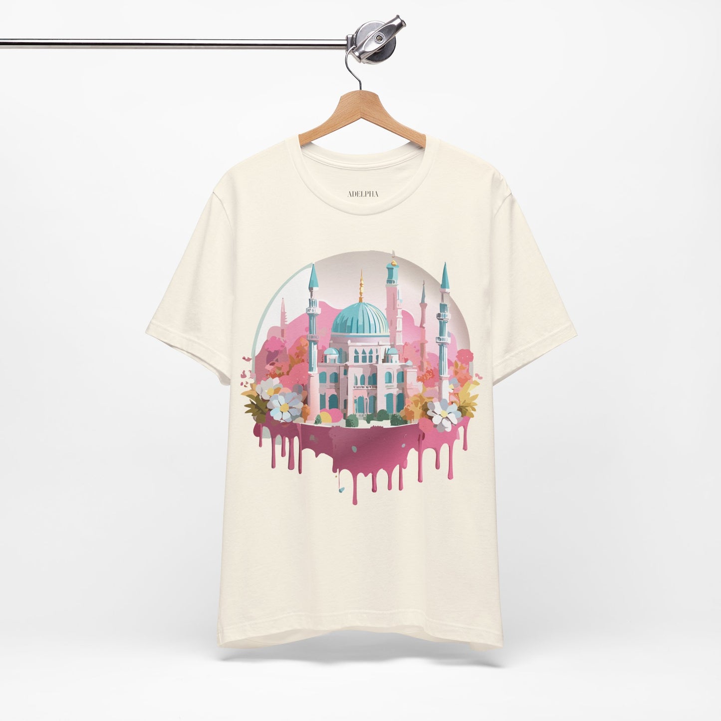 Natural Cotton Tee Shirt - Istanbul, Turkey