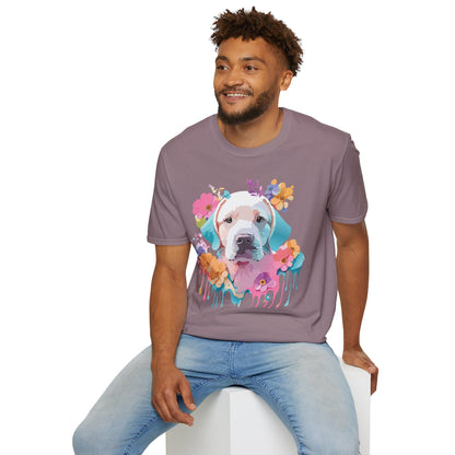 Dog Shirt Unisex Animal Tee Softstyle Gildan 64000 Short Sleeve Tee