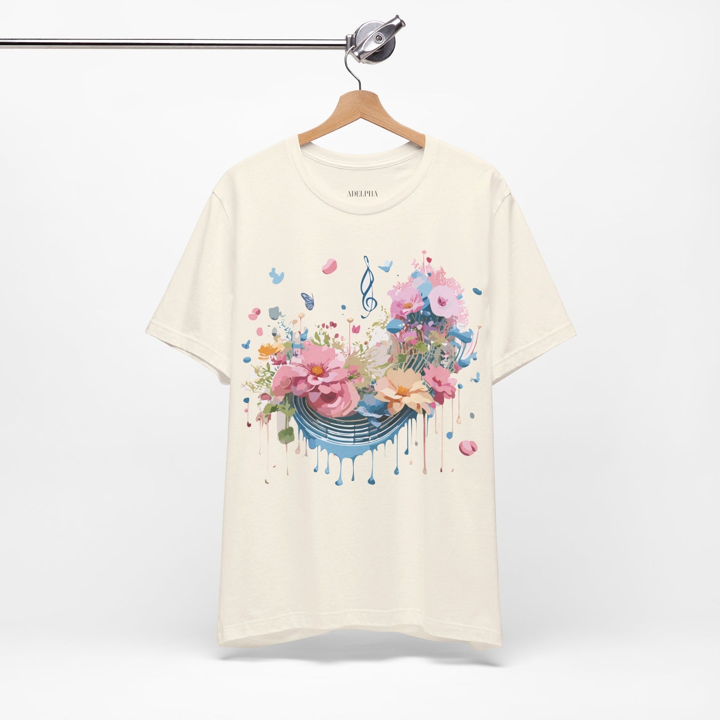 Natural Cotton Tee Shirt - Music collection