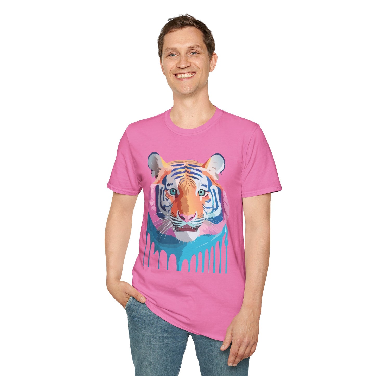 Tiger Shirt, Shirt with Tiger, Animal Tee, Shirt with Animals