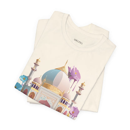 Natural Cotton Tee Shirt - Bukhara, Uzbekistan Printify