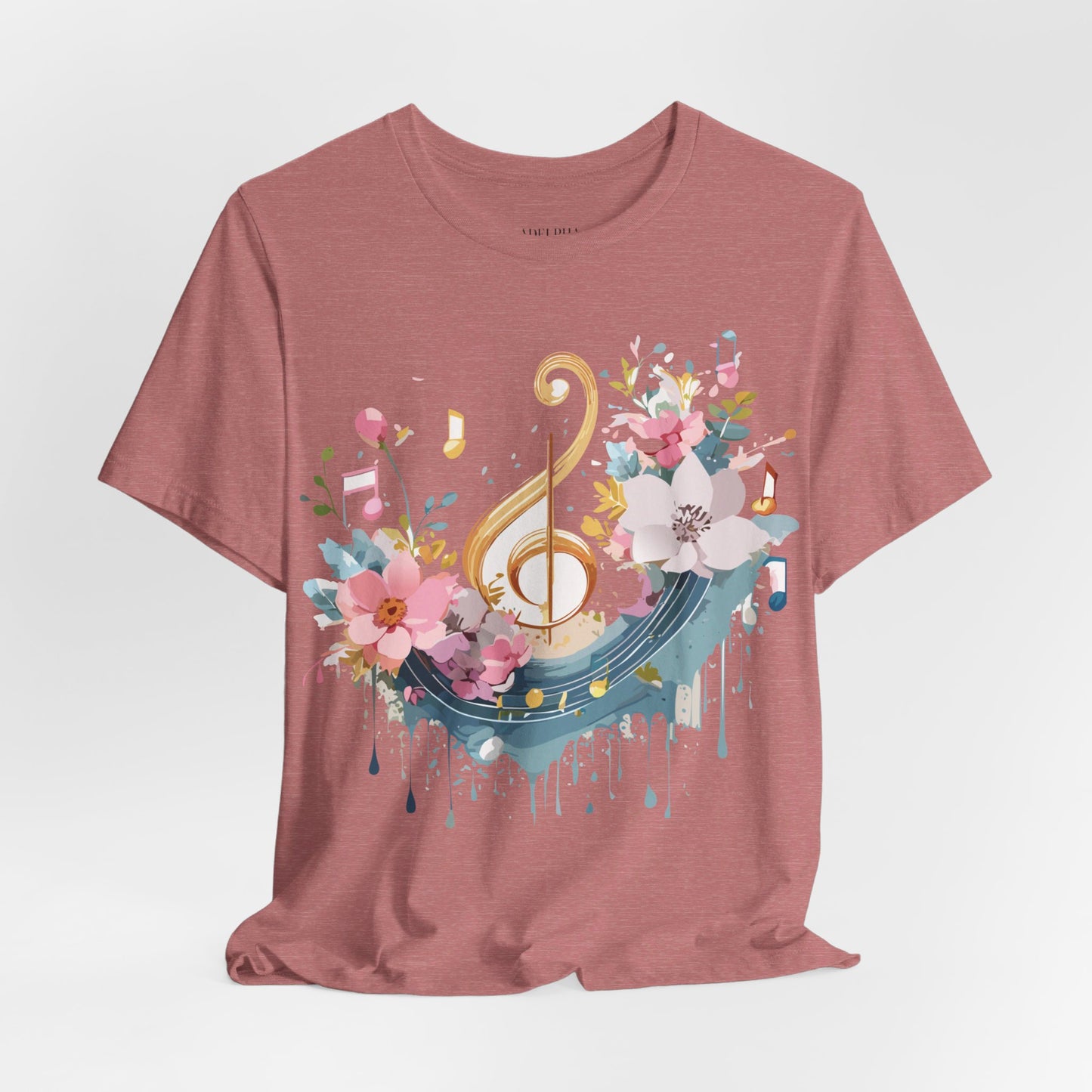 T-shirt en coton naturel - Collection Musique