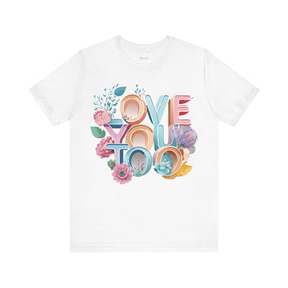 Natural Cotton Tee Shirt - Love story Collection Printify
