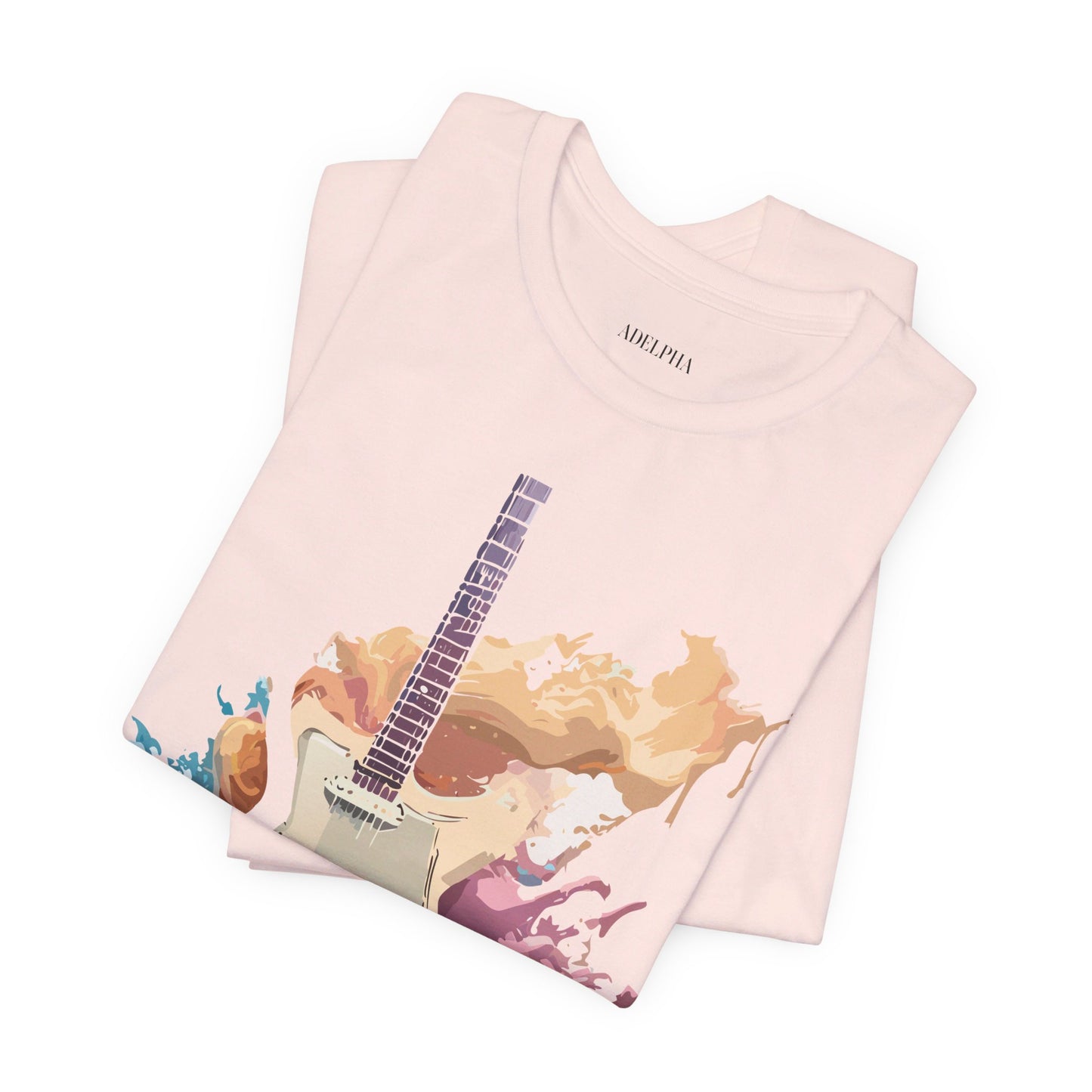 T-shirt en coton naturel - Collection Musique