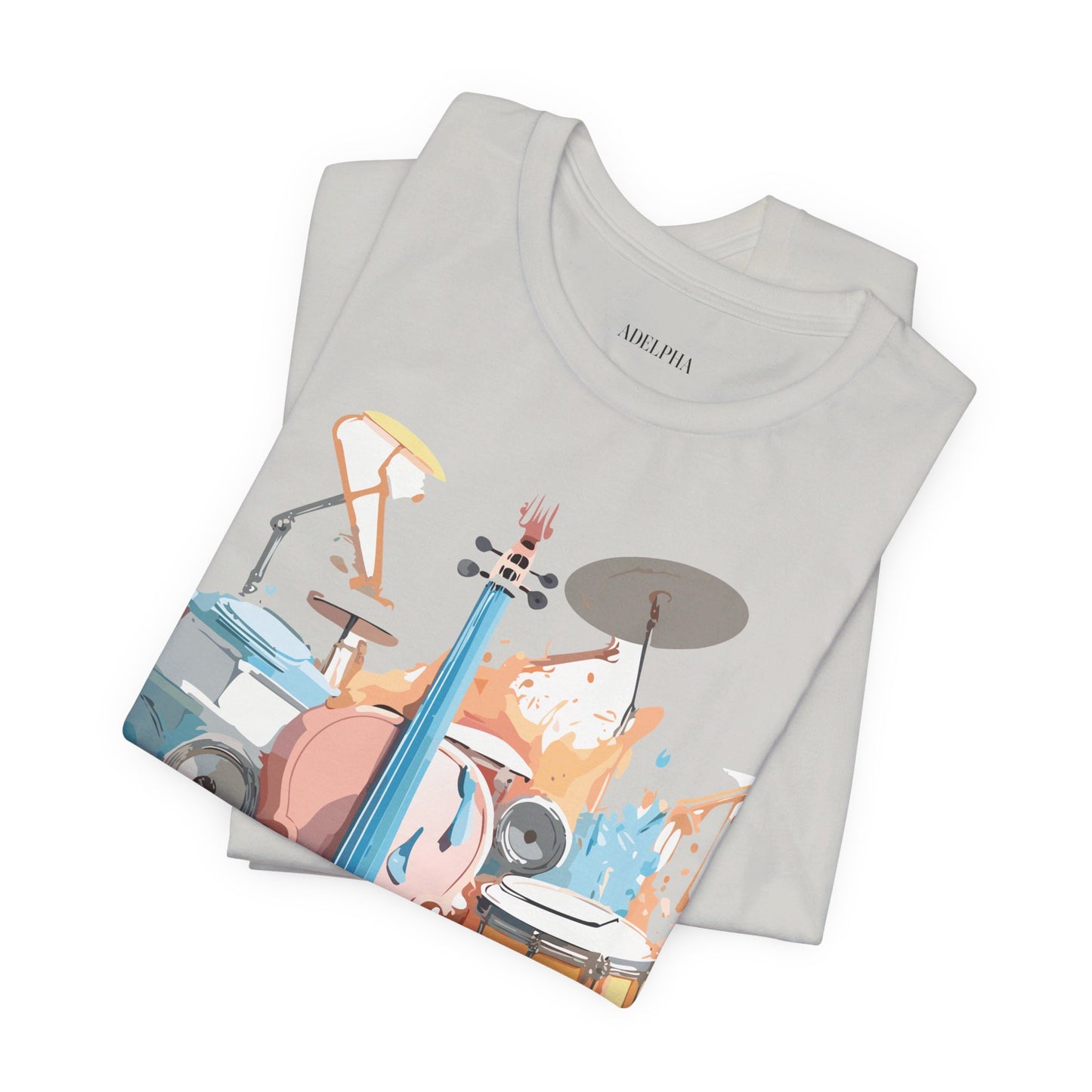 Natural Cotton Tee Shirt - Music collection