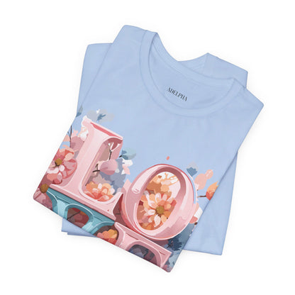 Natural Cotton Tee Shirt - Love story Collection Printify