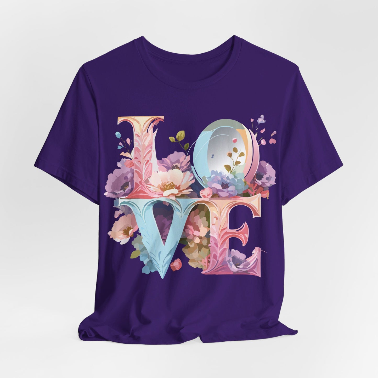 T-Shirt aus natürlicher Baumwolle – Love Story Collection