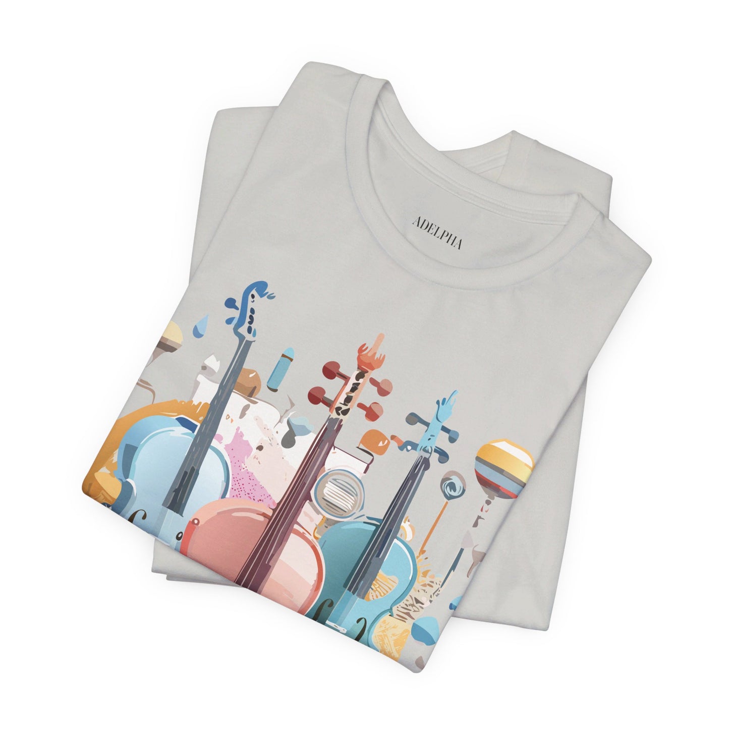 T-shirt en coton naturel - Collection Musique