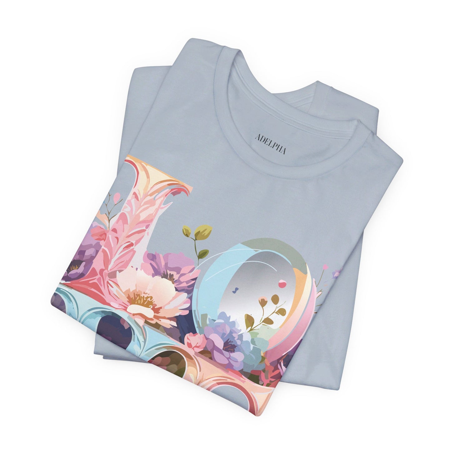 T-shirt en coton naturel - Collection Love story