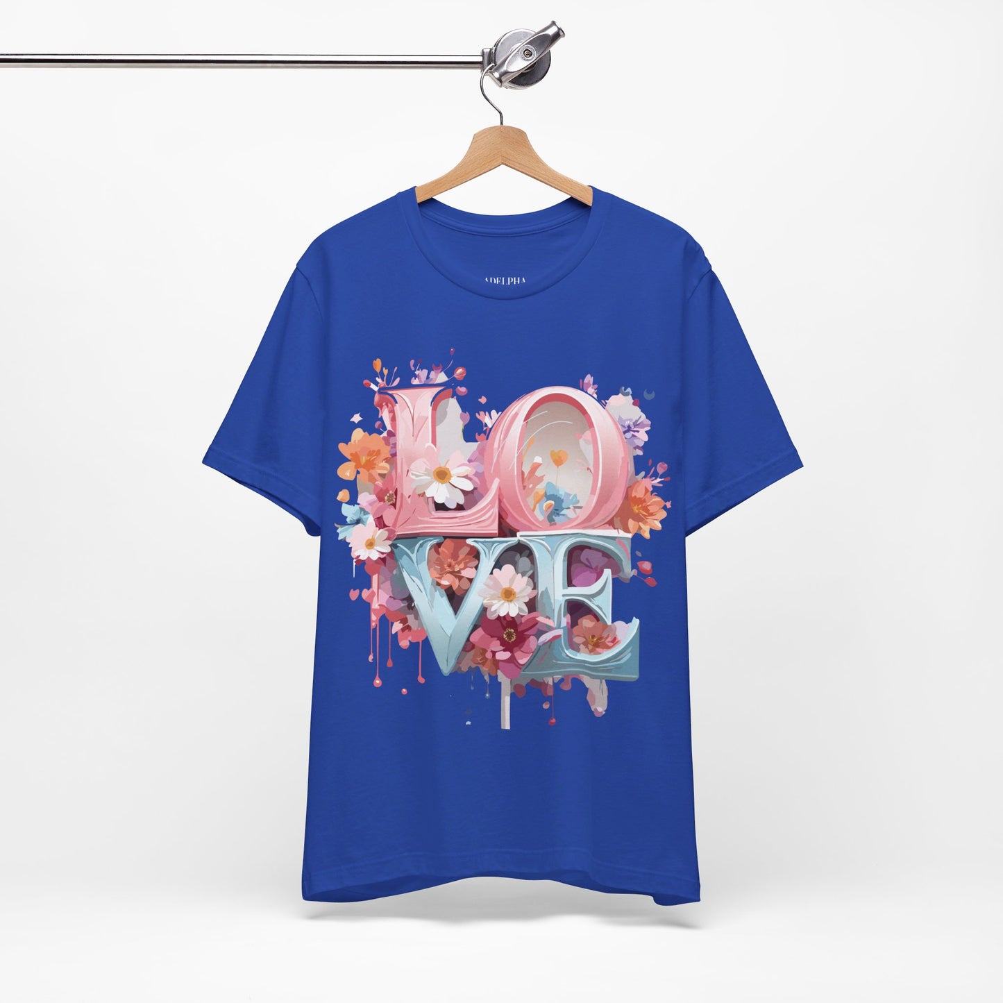 T-Shirt aus natürlicher Baumwolle – Love Story Collection