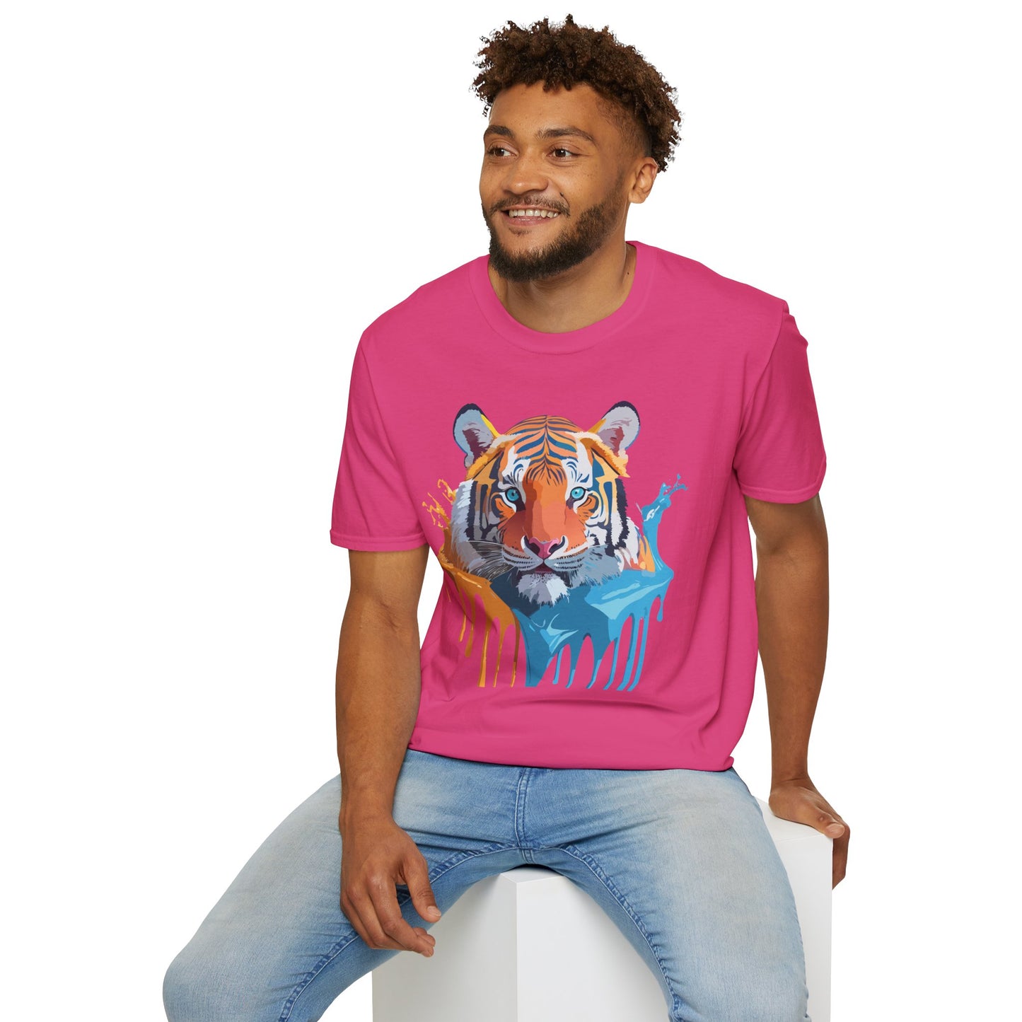 Tiger Shirt, Shirt with Tiger, Animal Tee, Shirt with Animals
