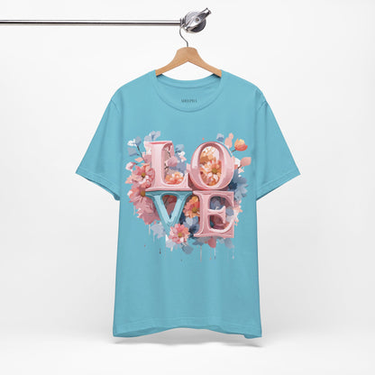 Natural Cotton Tee Shirt - Love story Collection Printify