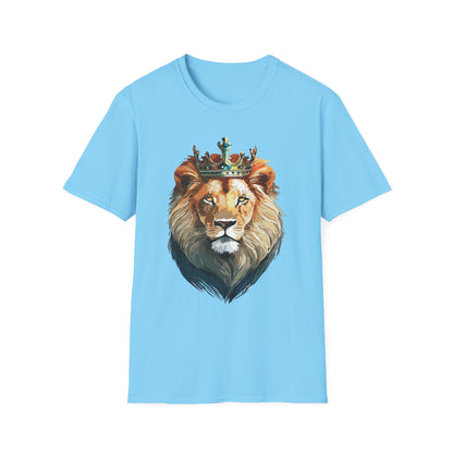 Lion Shirt Unisex Softstyle Tee Gildan 64000 100 Percent Ring Spun Cotton