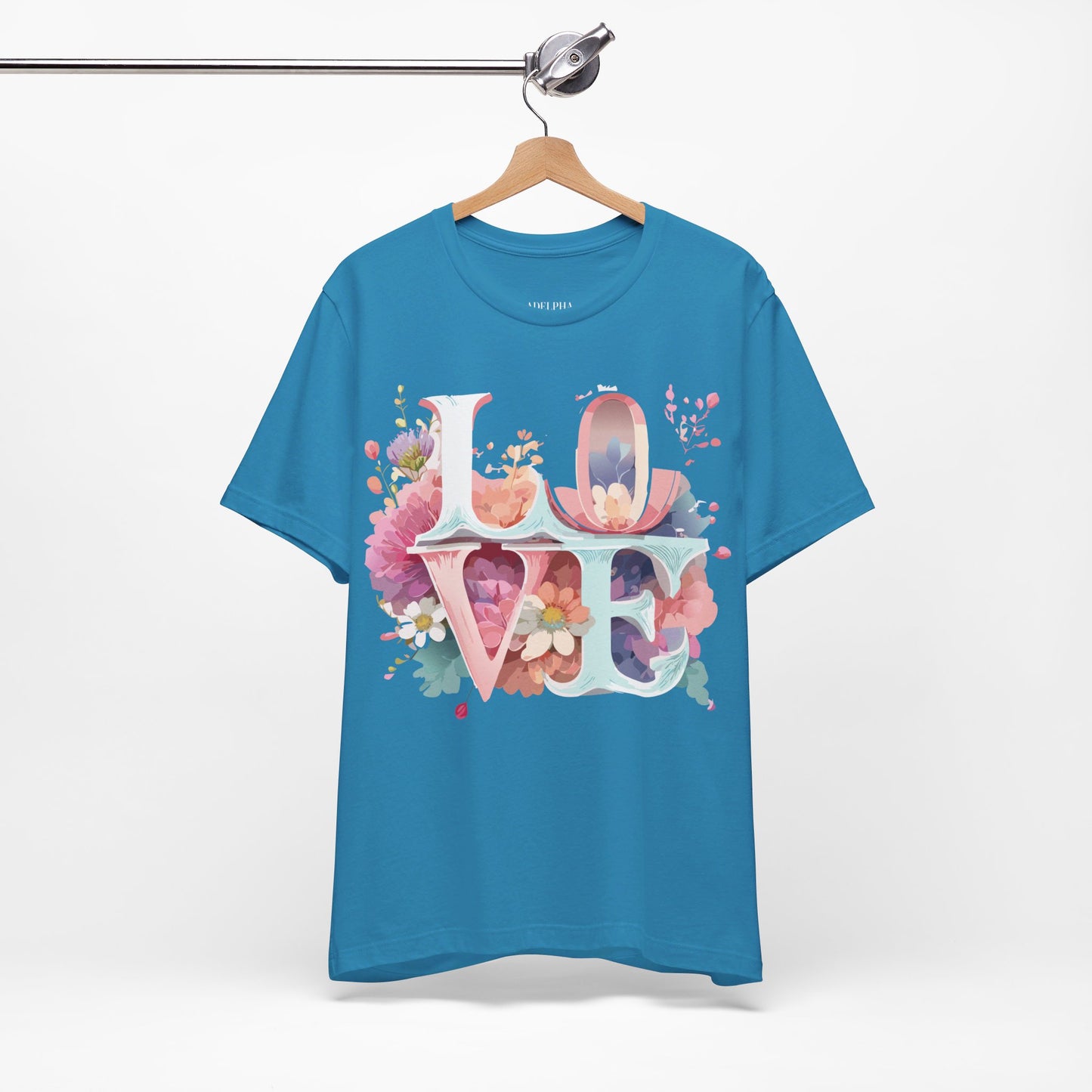 T-Shirt aus natürlicher Baumwolle – Love Story Collection