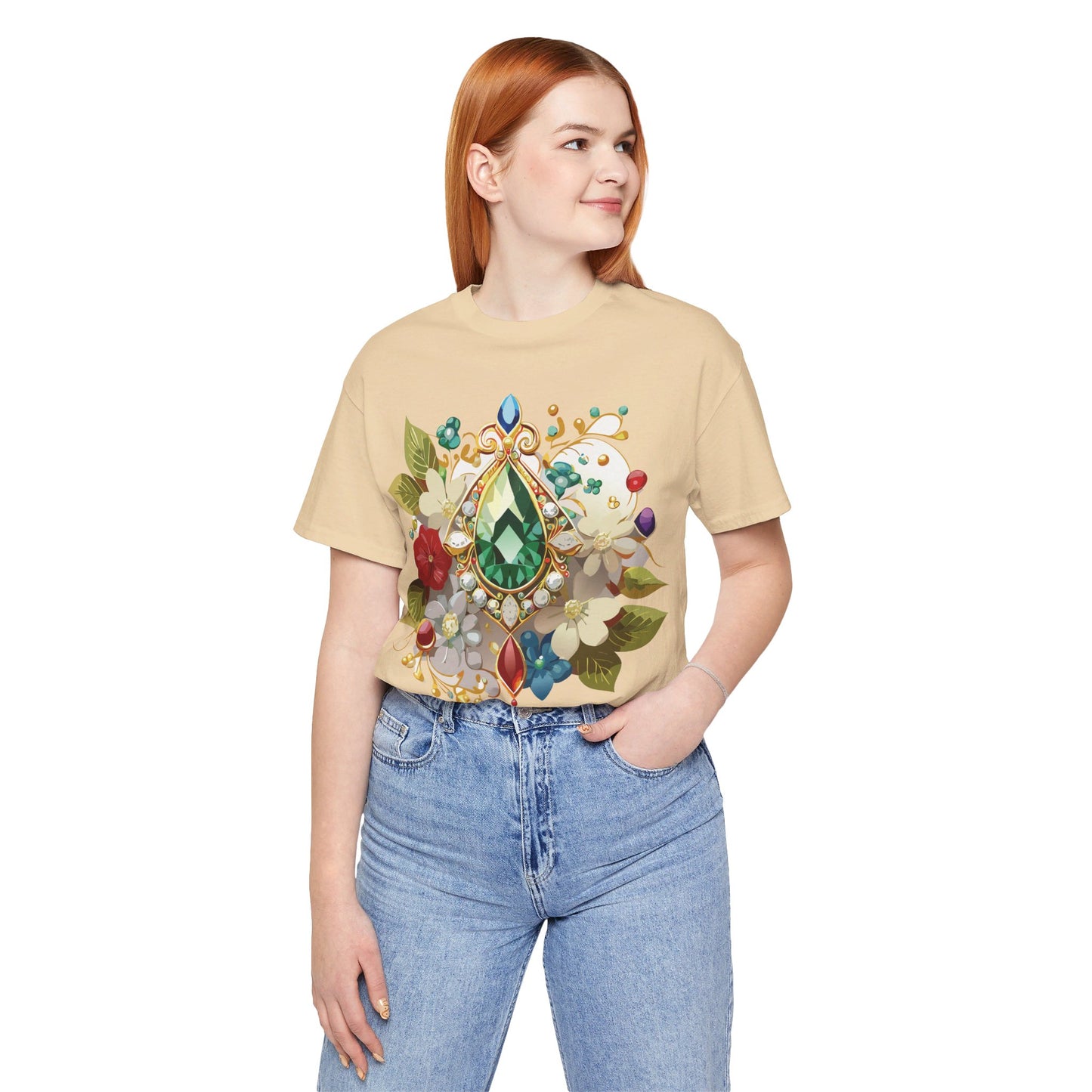 T-shirt en coton naturel - Collection Queen