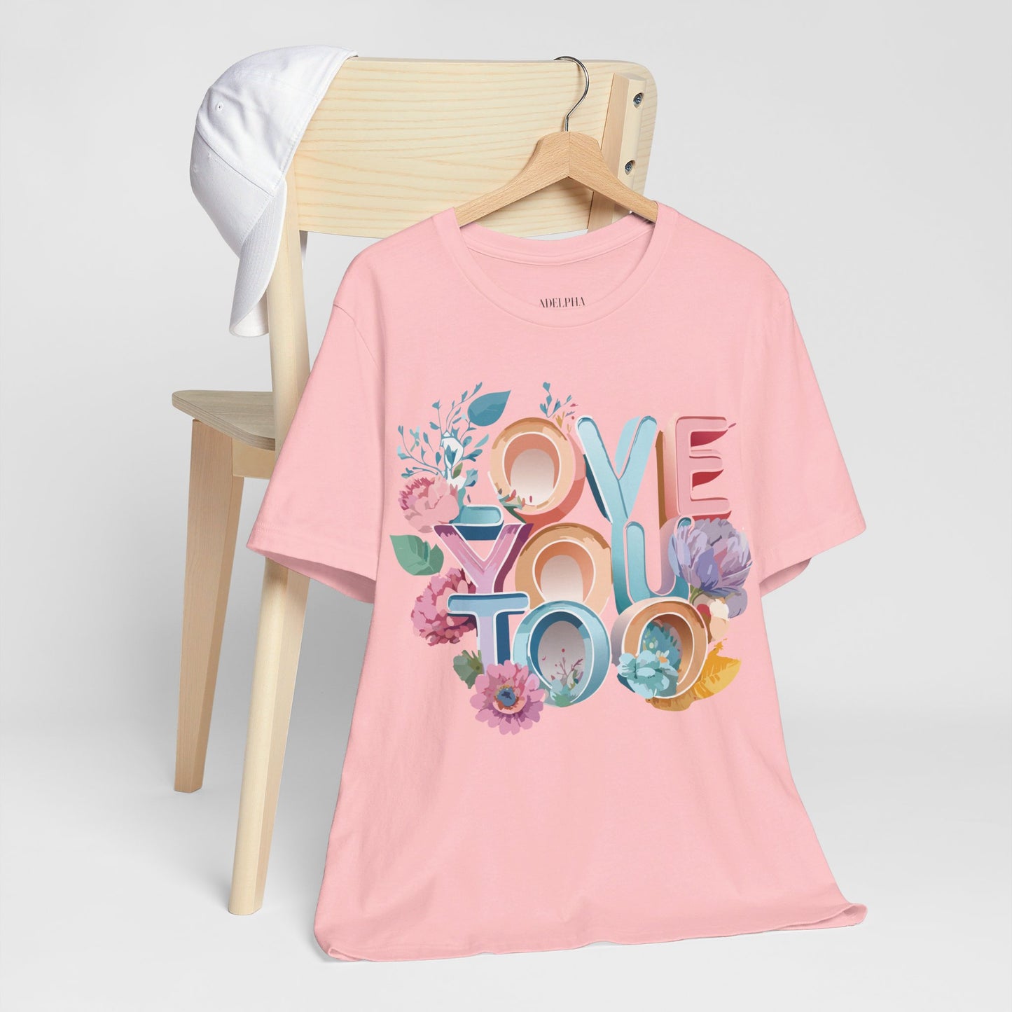 T-shirt en coton naturel - Collection Love story