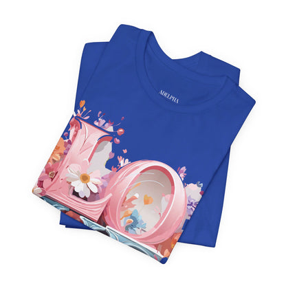 Natural Cotton Tee Shirt - Love Story Collection Printify