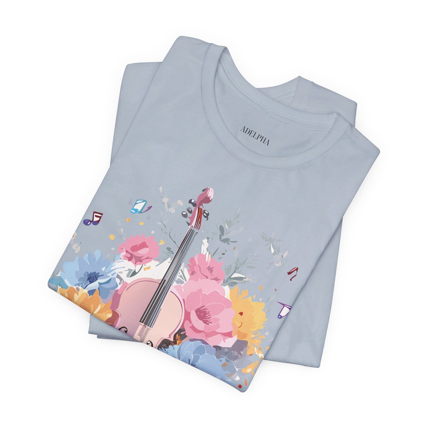 Natural Cotton Tee Shirt - Music collection