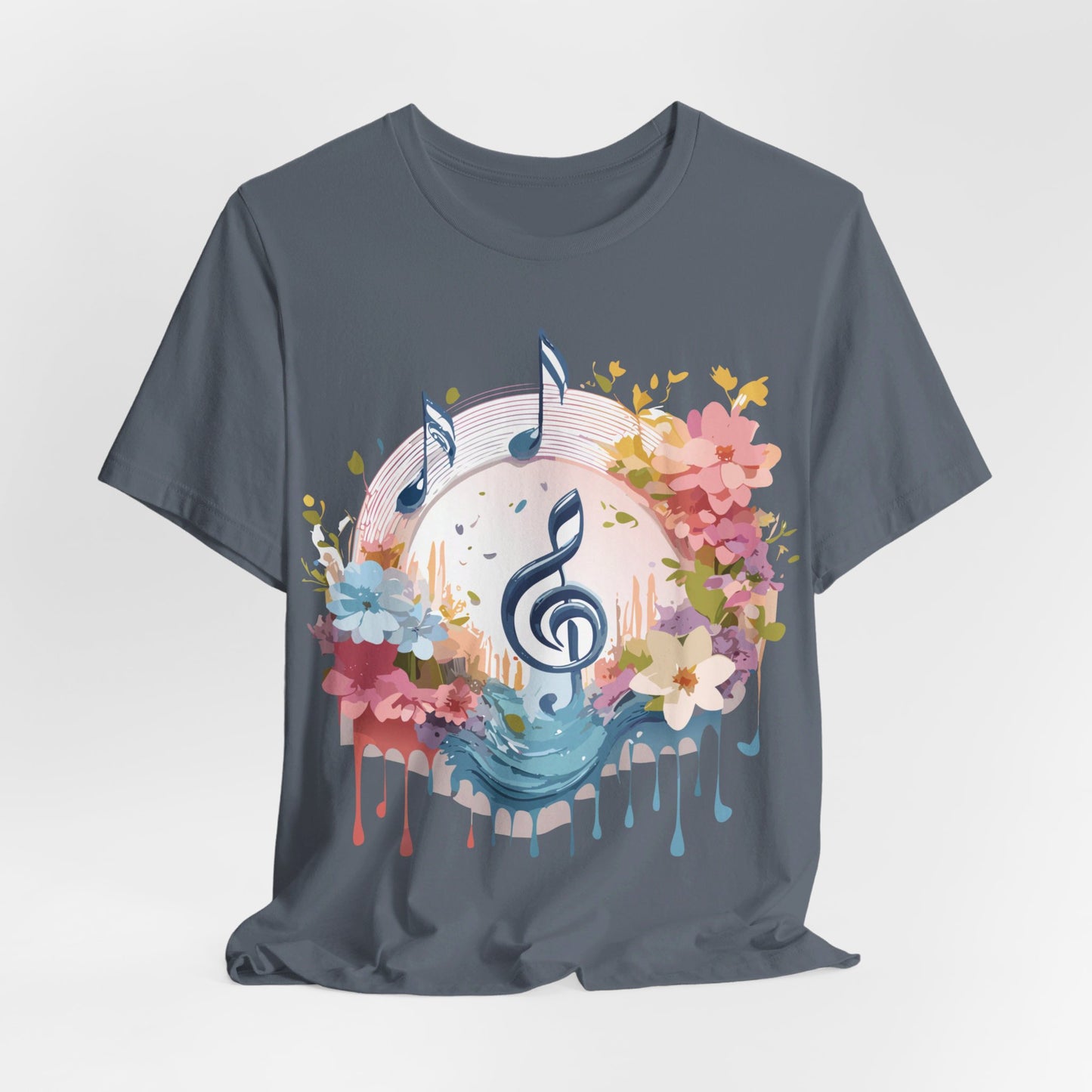 T-shirt en coton naturel - Collection Musique