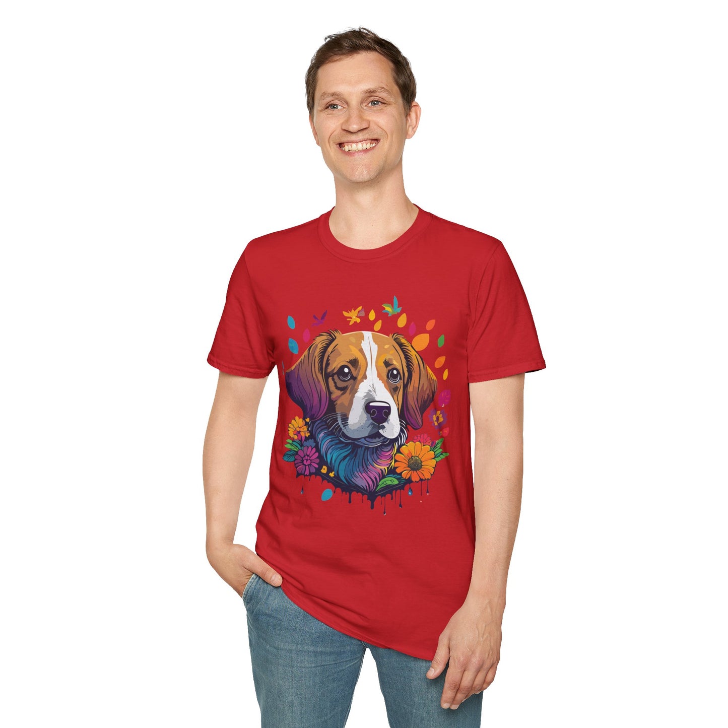 Dog Shirt, Shirt with Dog, Animal Tee, Shirt with Animals