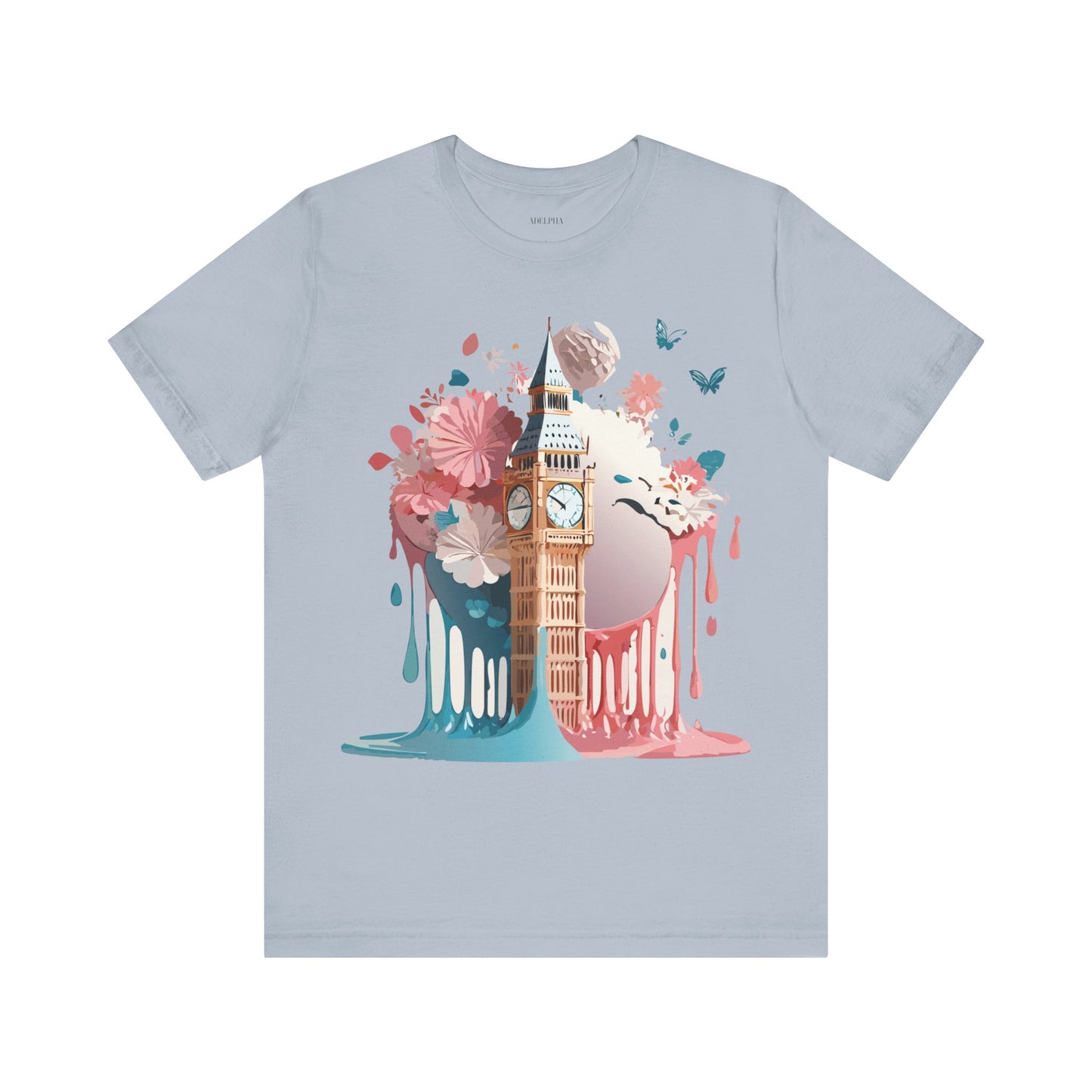 Natural Cotton Tee Shirt - Beautiful Places Collection - London