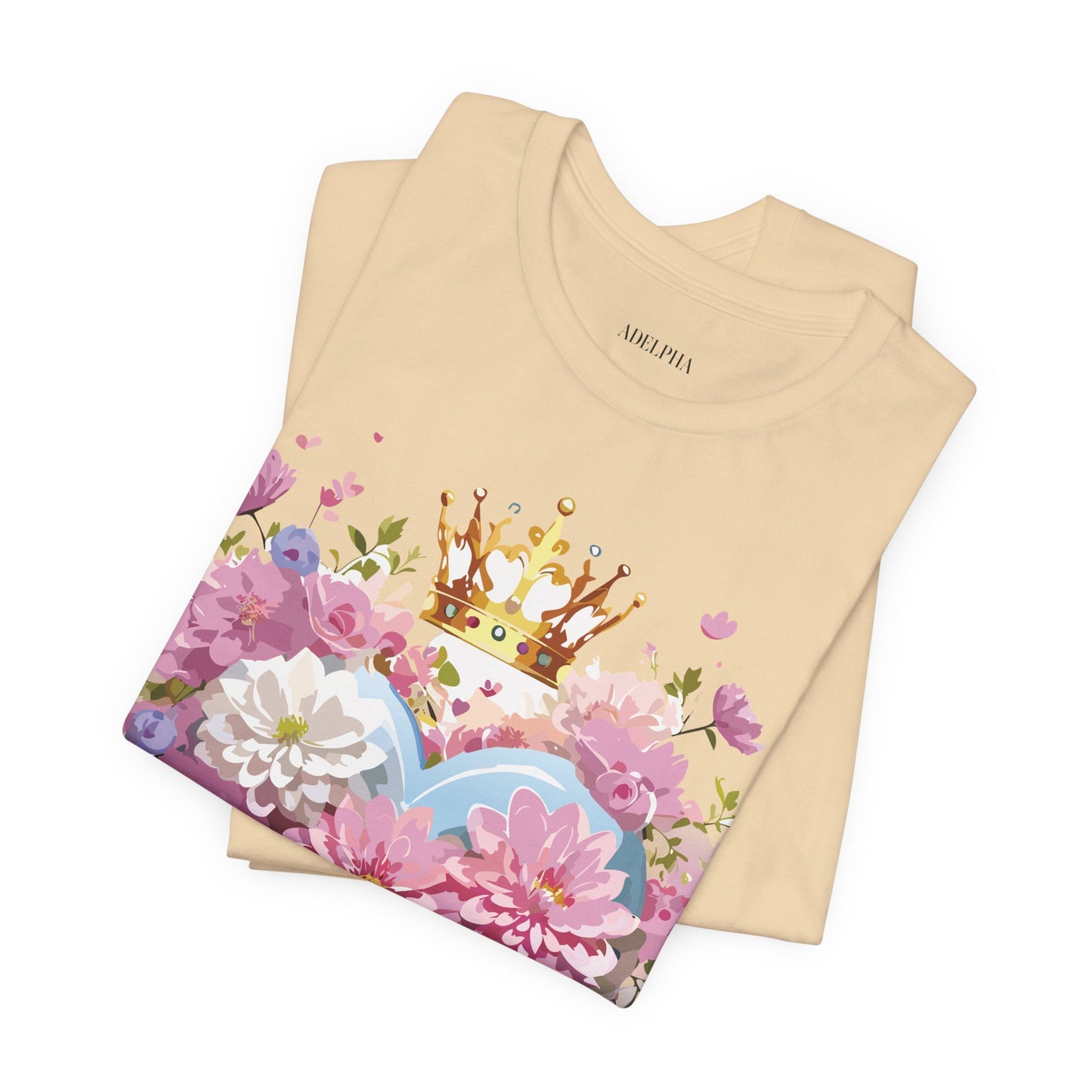 Natural Cotton Tee Shirt - Love story Collection