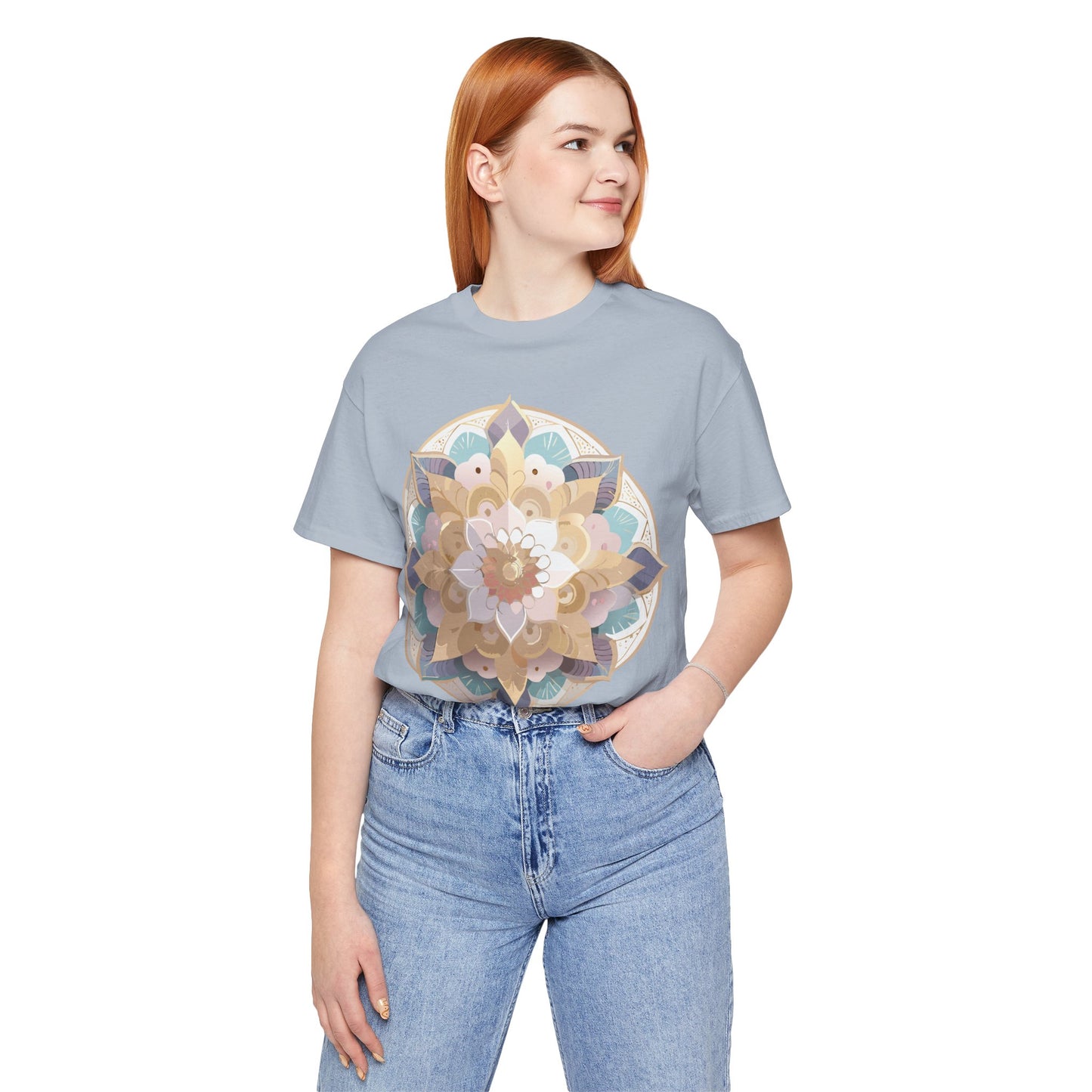 Natural Cotton Tee Shirt - Medallion Collection