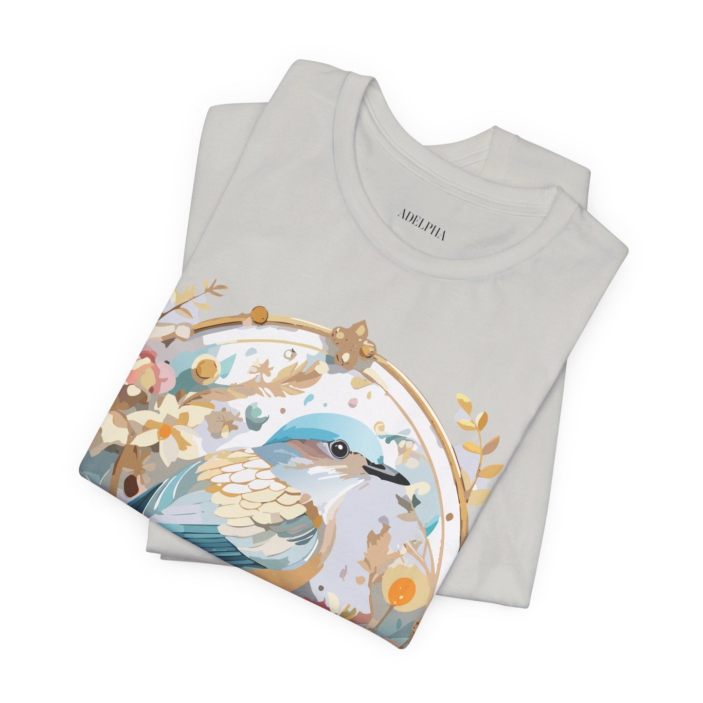 T-shirt en coton naturel - Collection Médaillon