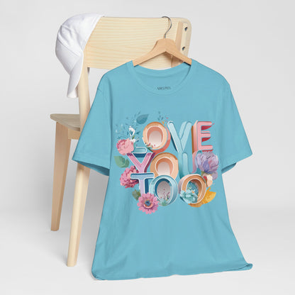 Natural Cotton Tee Shirt - Love story Collection Printify