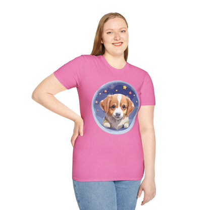 Unisex Gildan Softstyle 64000 Dog Shirt Tee Ring Spun Cotton