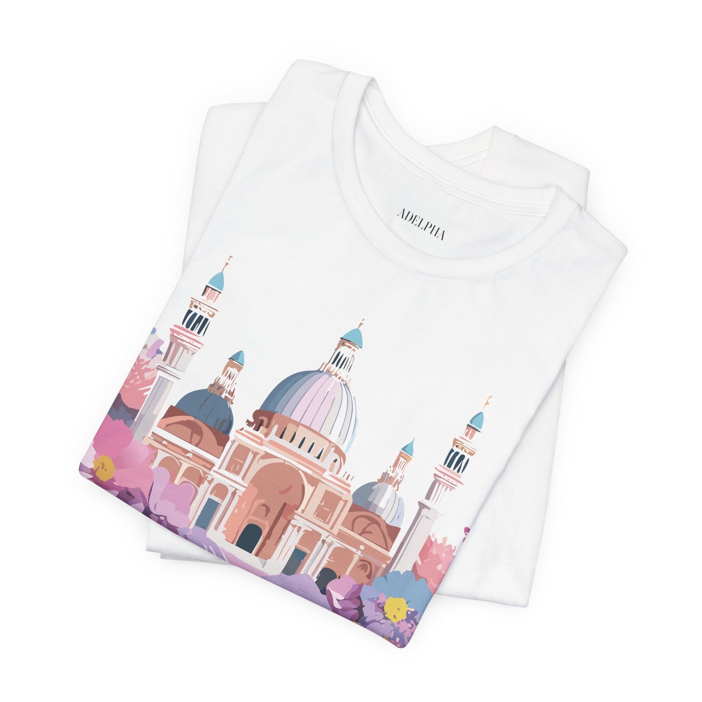 Natural Cotton Tee Shirt - Beautiful Places Collection - Venice