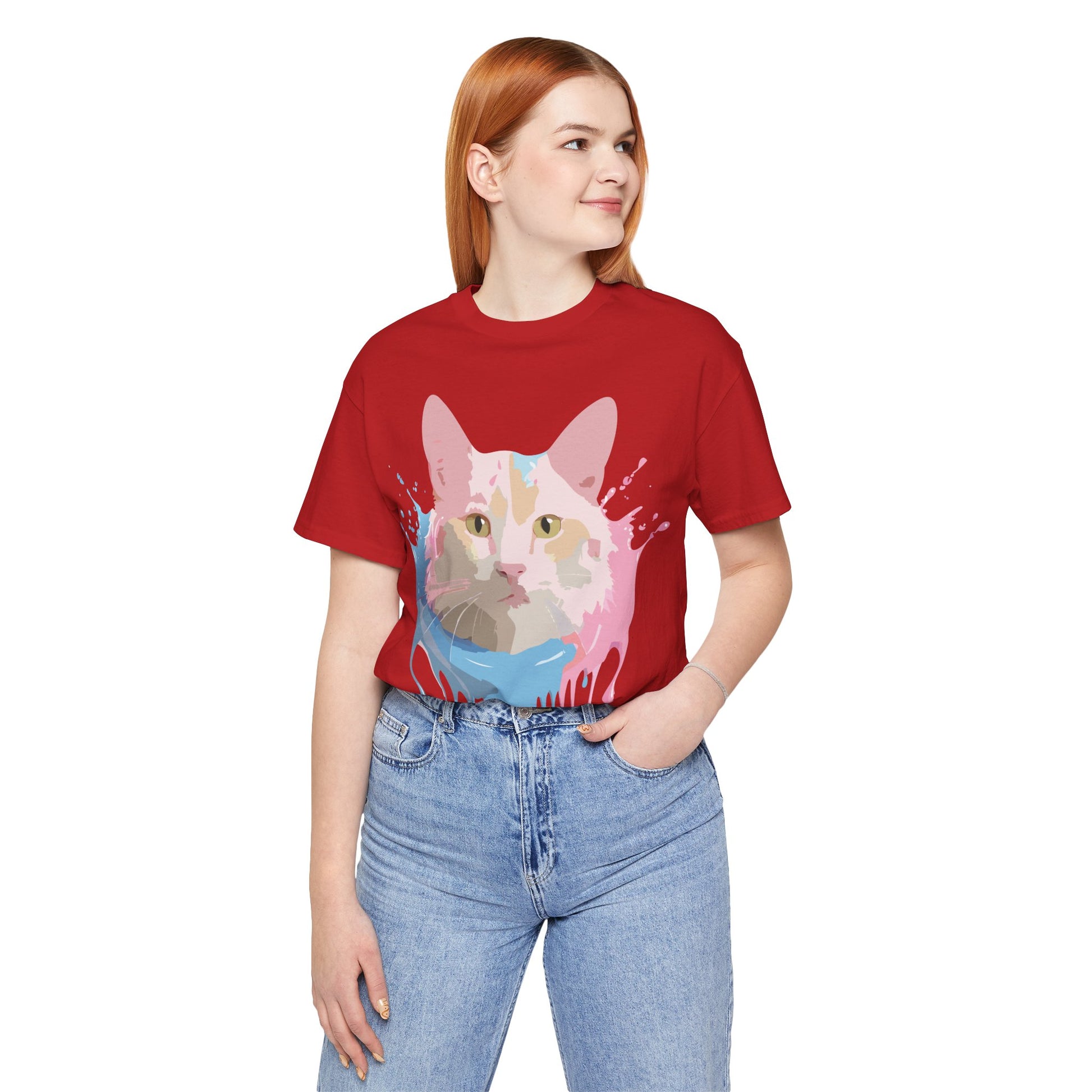 Cat Shirt, Shirt with Cat - ADELPHA