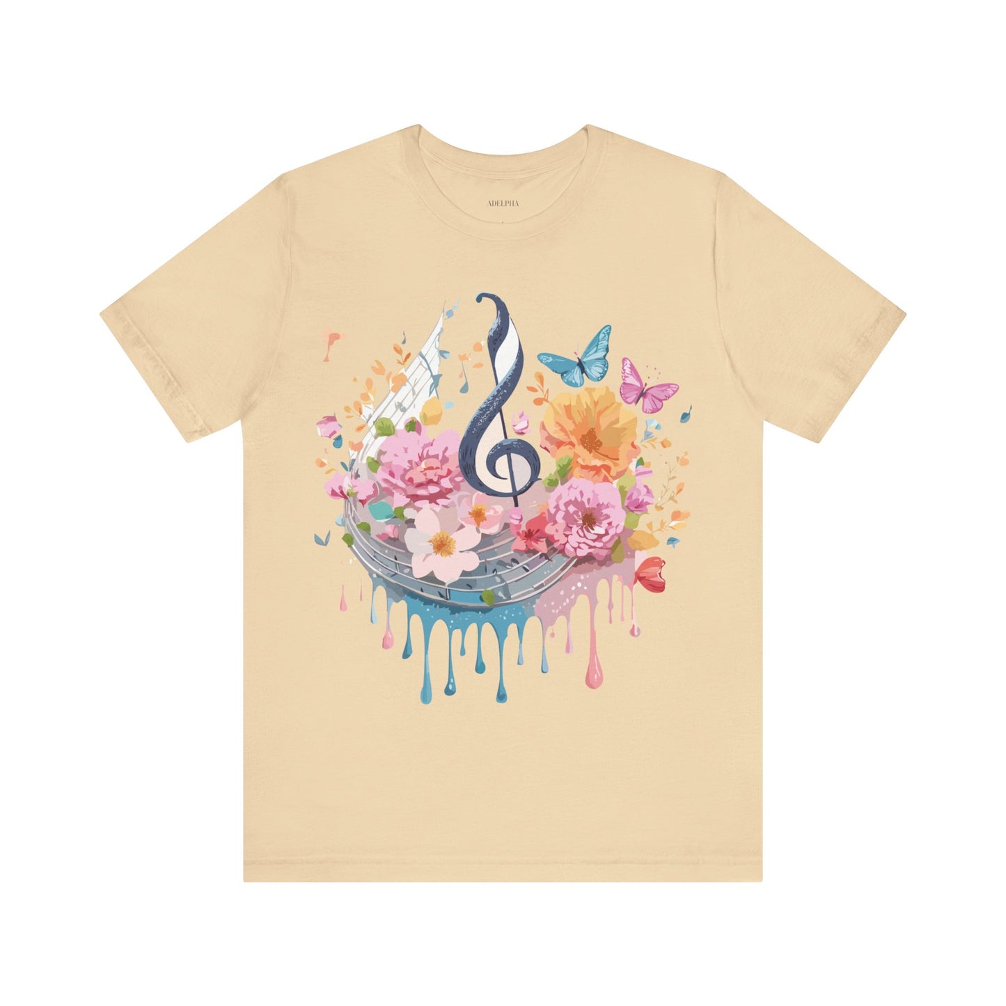 T-shirt en coton naturel - Collection Musique