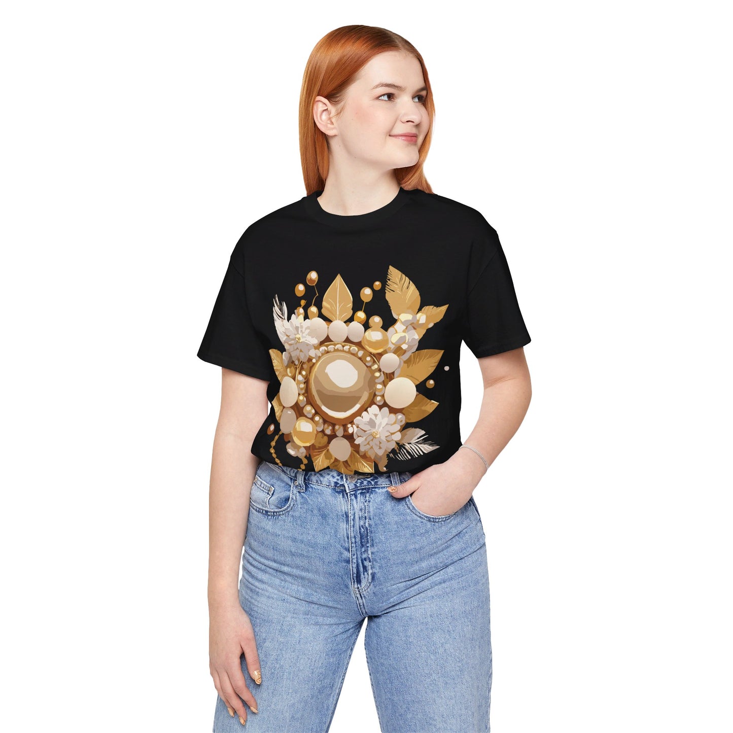 T-Shirt aus natürlicher Baumwolle – Queen Collection