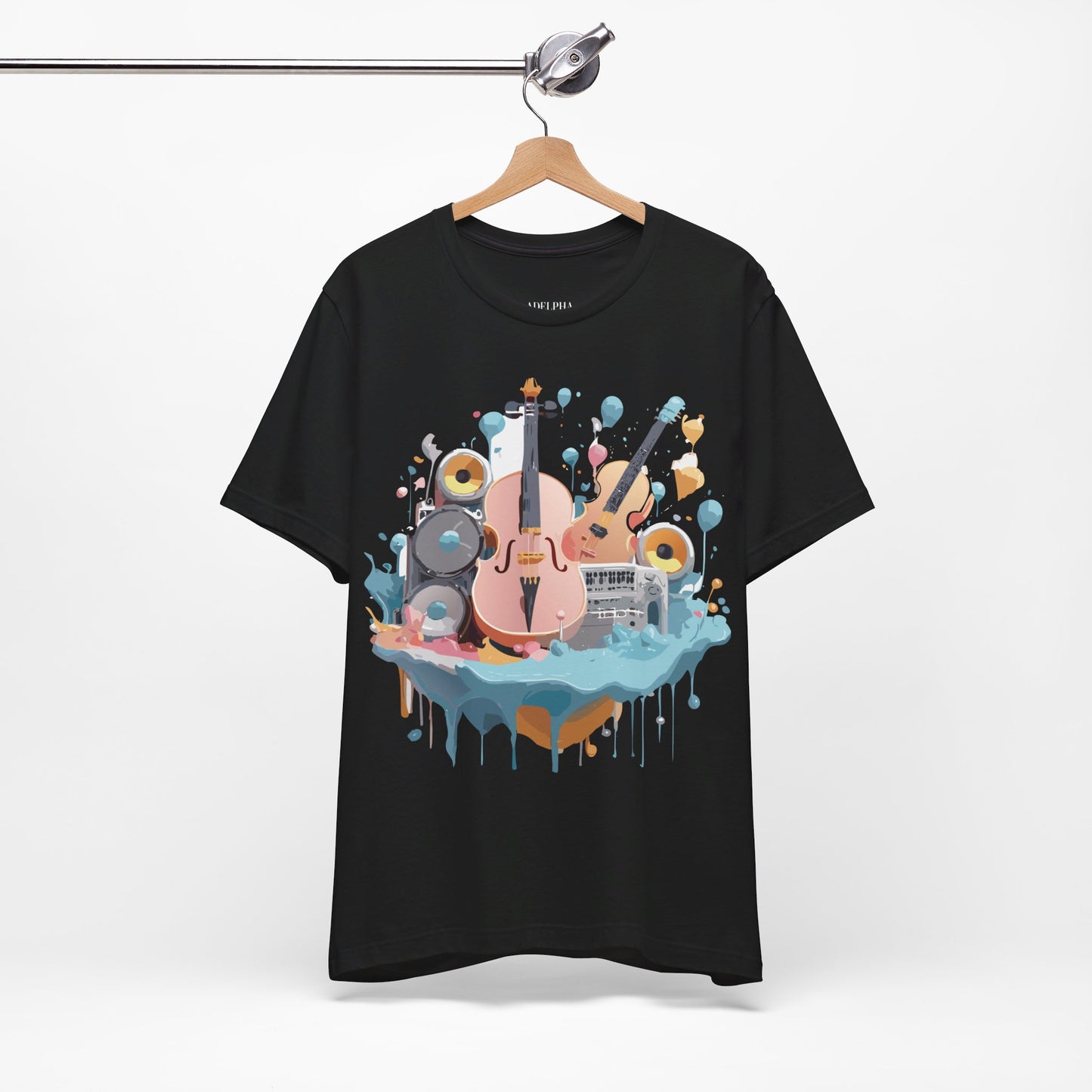 Natural Cotton Tee Shirt - Music Collection