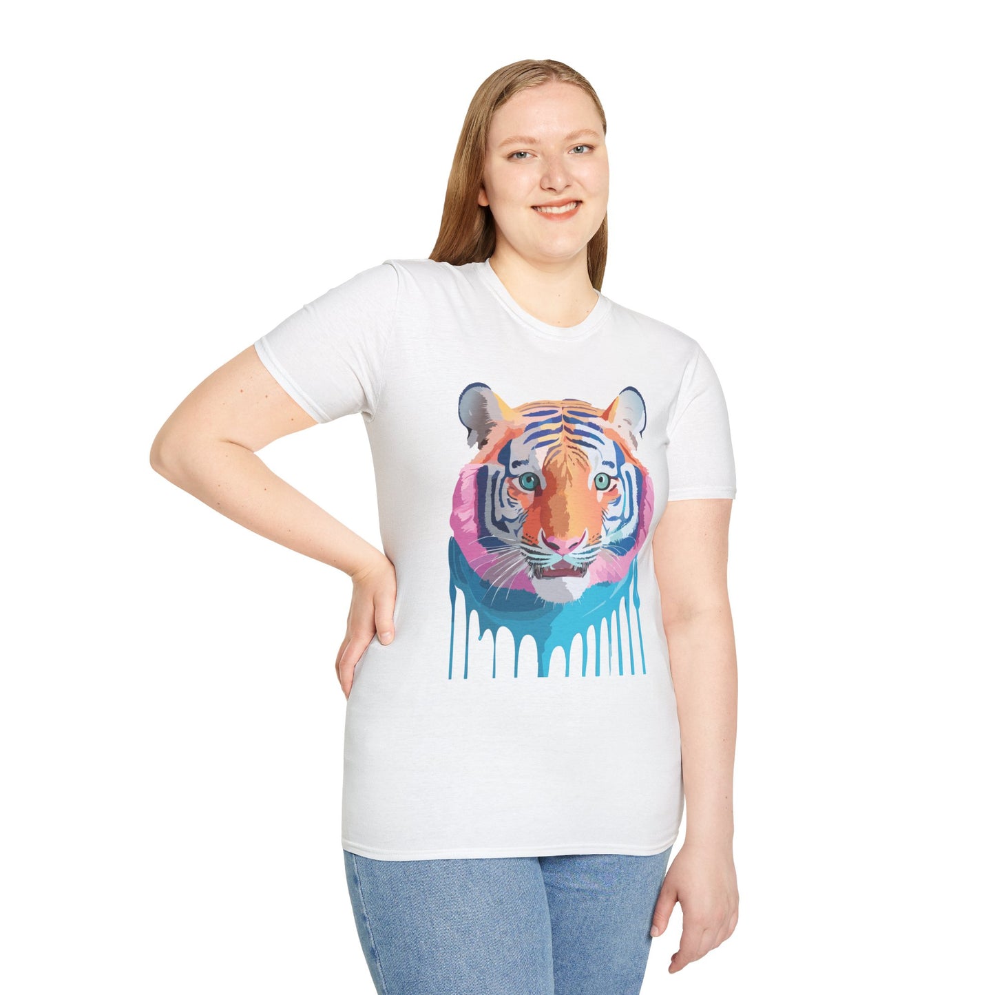Tiger Shirt, Shirt with Tiger, Animal Tee, Shirt with Animals