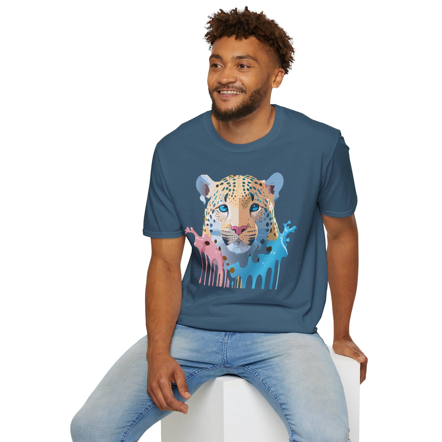 Cheetah Shirt, Shirt with Cheetah, Cheetah Tee, Shirt with Animals