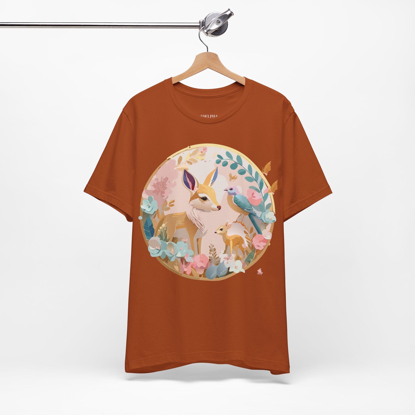 Natural Cotton Tee Shirt - Medallion Collection