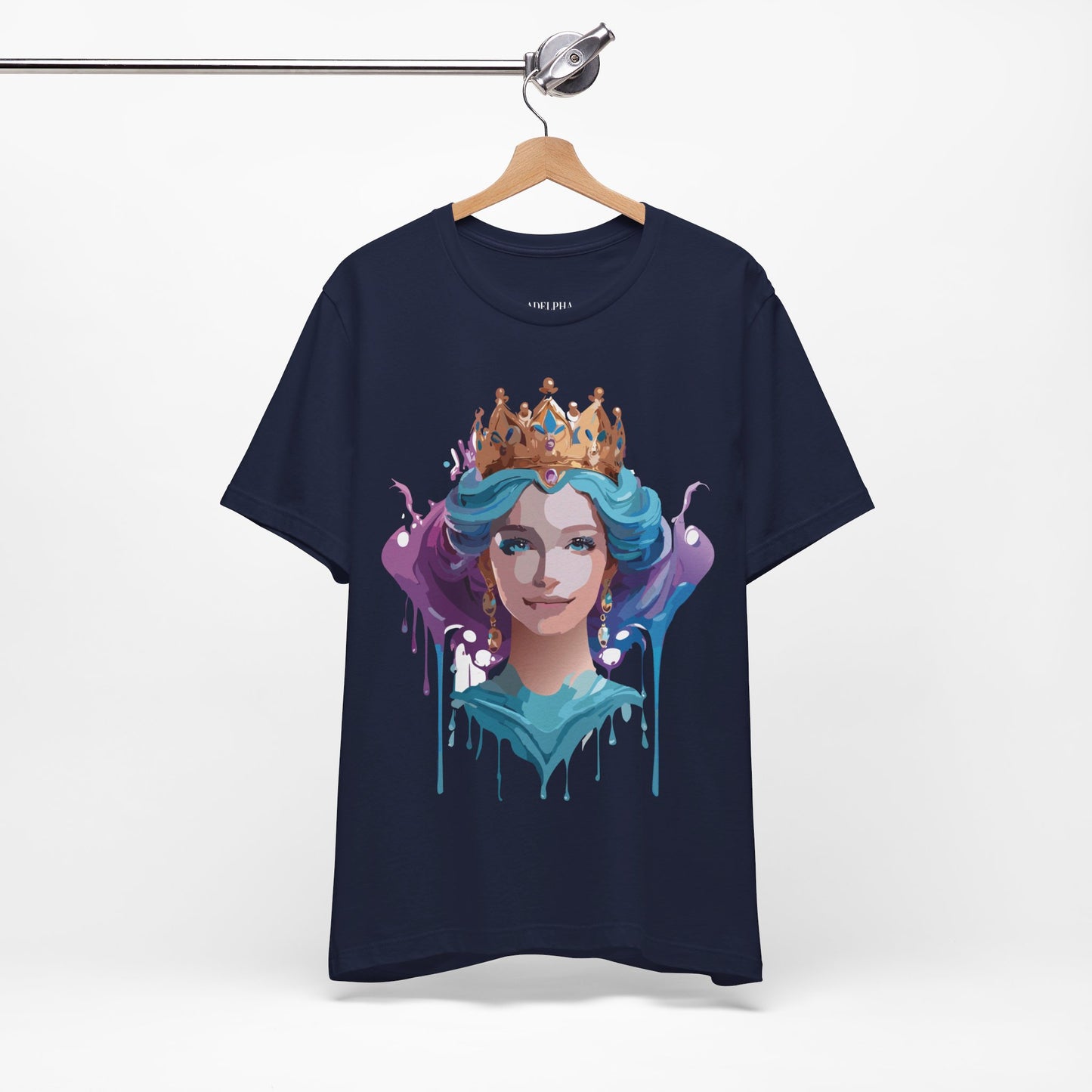 T-Shirt aus natürlicher Baumwolle – Queen Collection