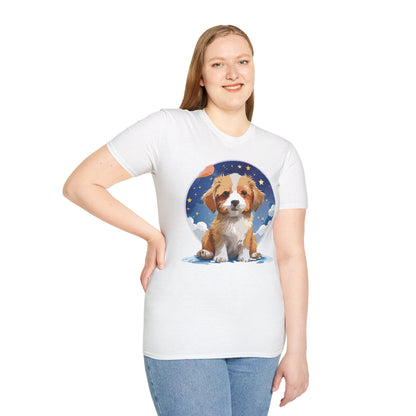 Dog Shirt Unisex Animal Tee Gildan Softstyle 64000 Short Sleeve Comfort